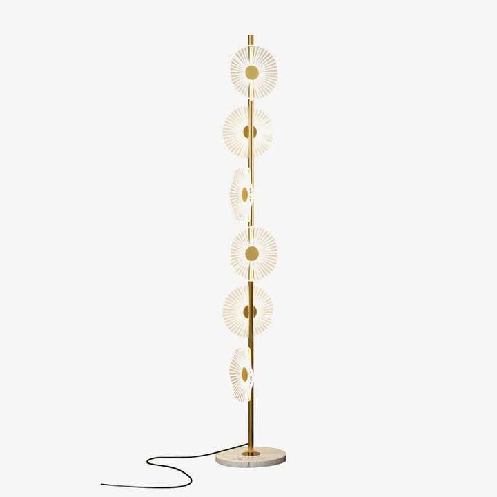 Lampadaire Arisha en Acrylique – Ambiance Chaleureuse