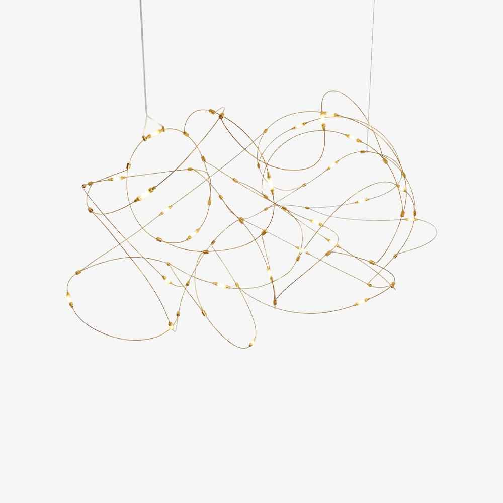 Lampe tra en Laiton – Design Contemporain