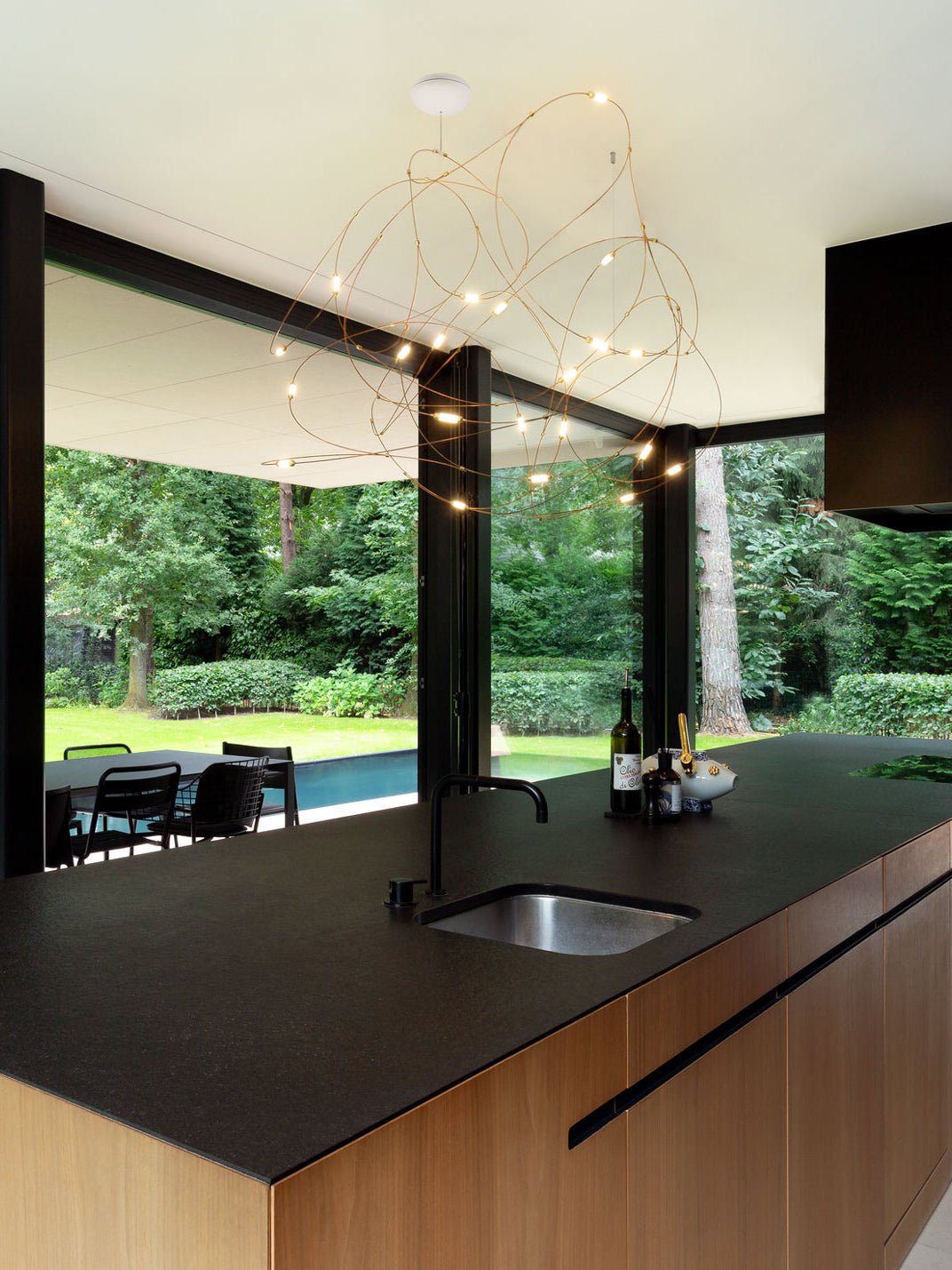Celestra Lampe Pendante Minimaliste en Acier - Neutralighting