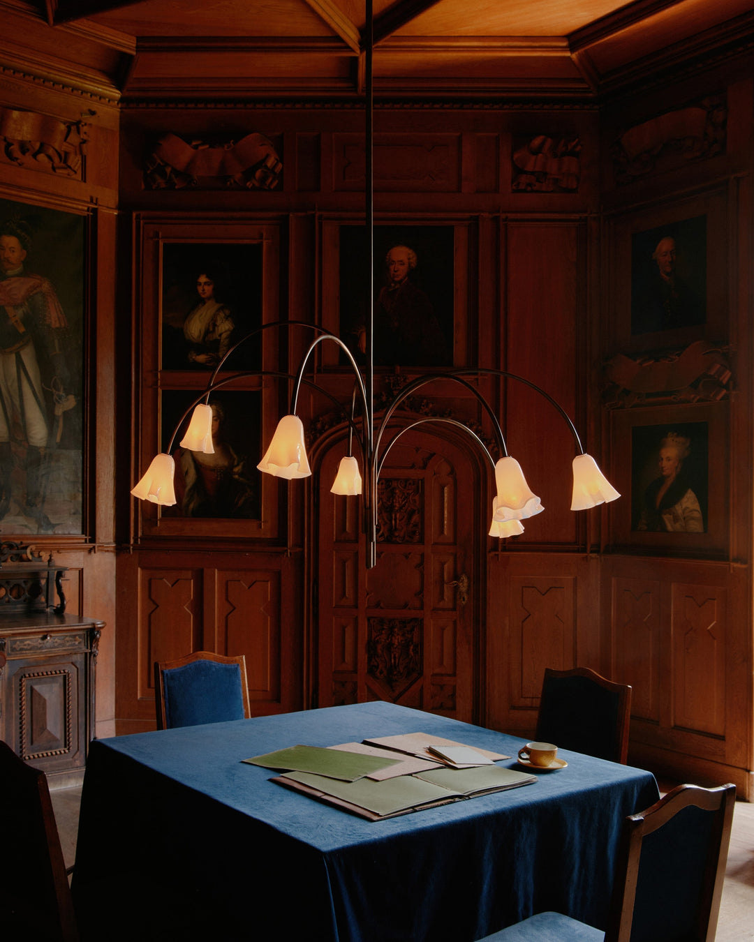 Aurmiros Lustre Laiton Verre Créativité Individuelle - Neutralighting