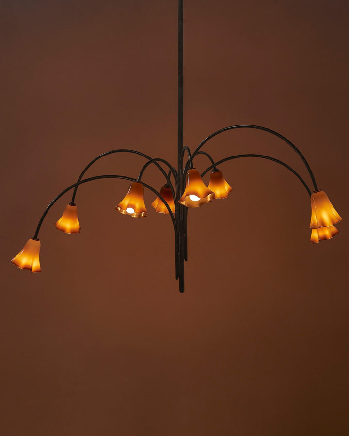 Aurmiros Lustre Laiton Verre Créativité Individuelle - Neutralighting