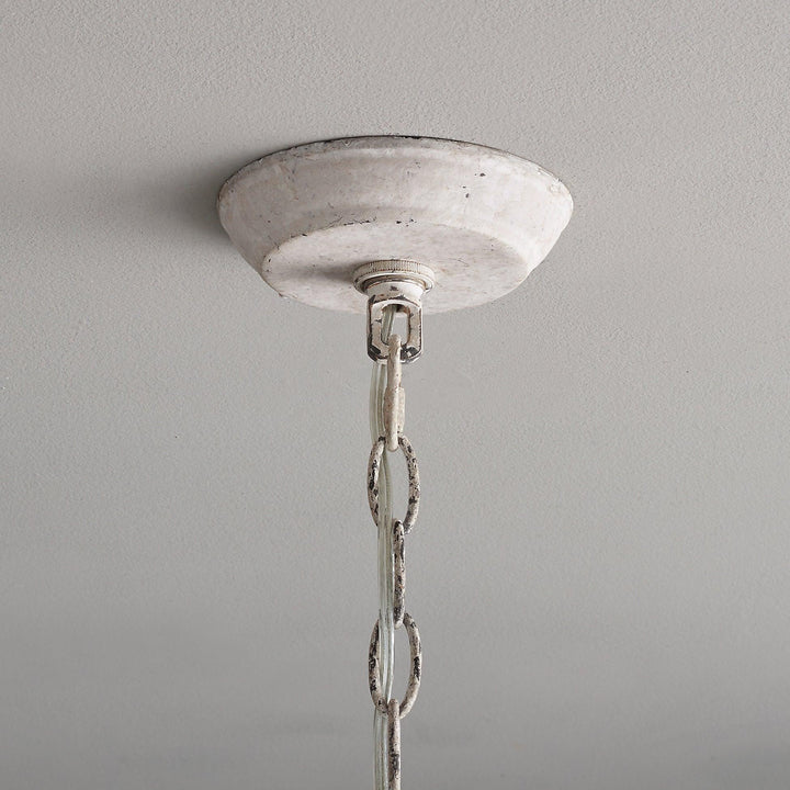 Lustra Suspension Lampe Porte-Bougie Perles de Cristal - Neutralighting