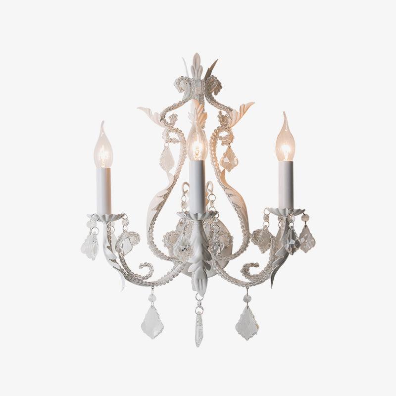 Nyraean Applique Murale de Luxe Porte-Cierge Traditionnel - Neutralighting
