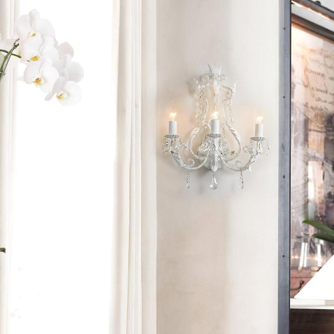 Nyraean Applique Murale de Luxe Porte-Cierge Traditionnel - Neutralighting