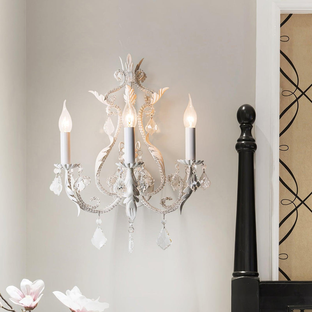 Nyraean Applique Murale de Luxe Porte-Cierge Traditionnel - Neutralighting