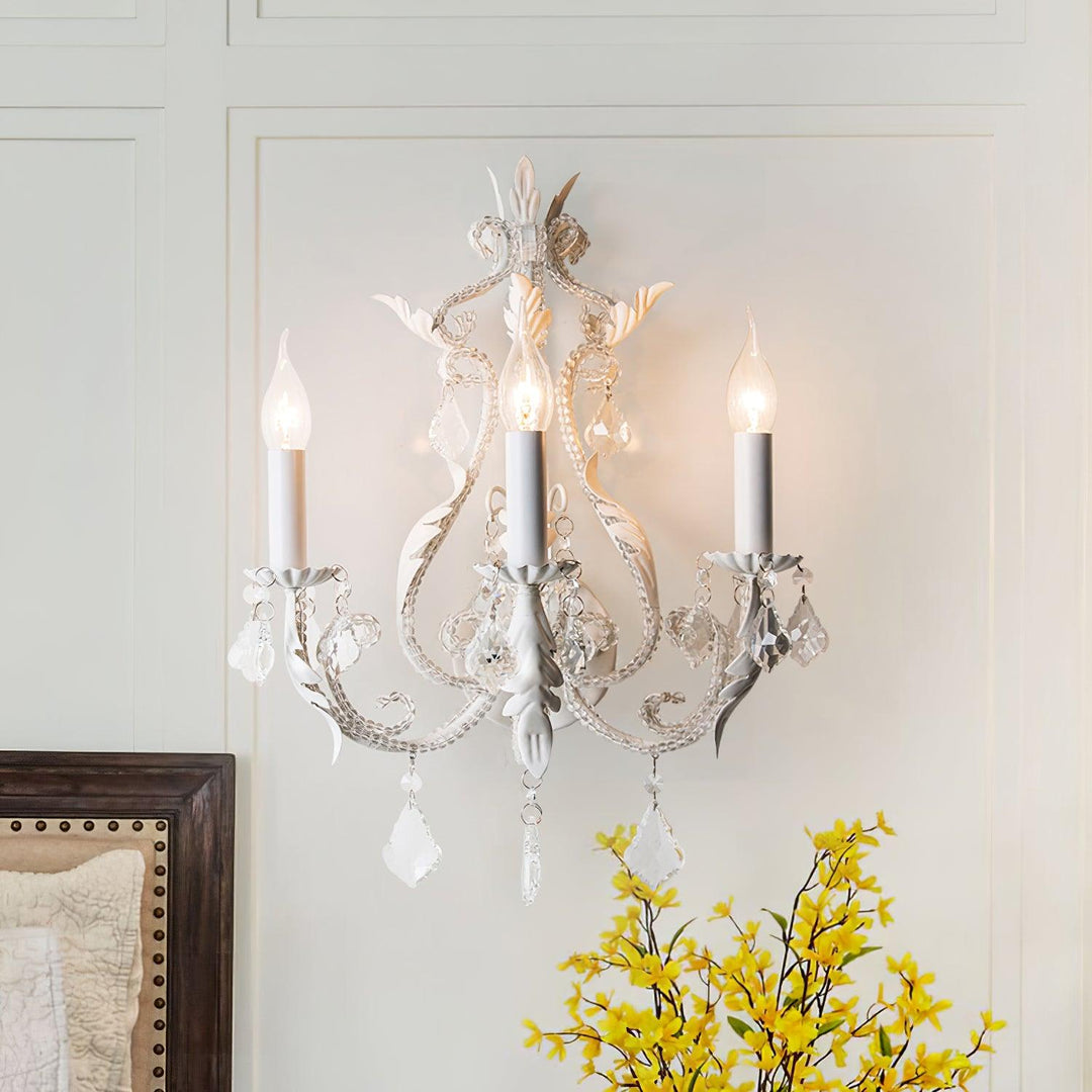 Nyraean Applique Murale de Luxe Porte-Cierge Traditionnel - Neutralighting
