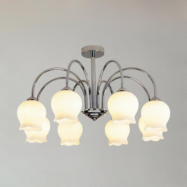 Aurora Chandelier en Verre Floral - Neutralighting