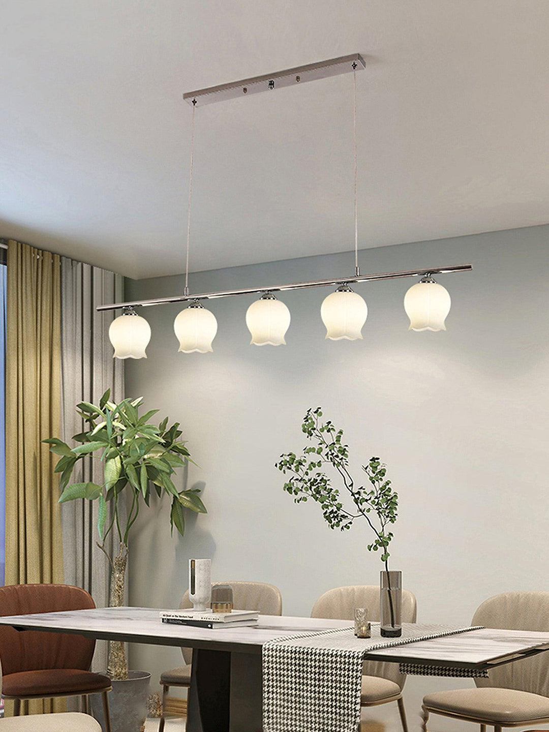 Evenara Suspension en Verre Floral Minimaliste Moderne - Neutralighting