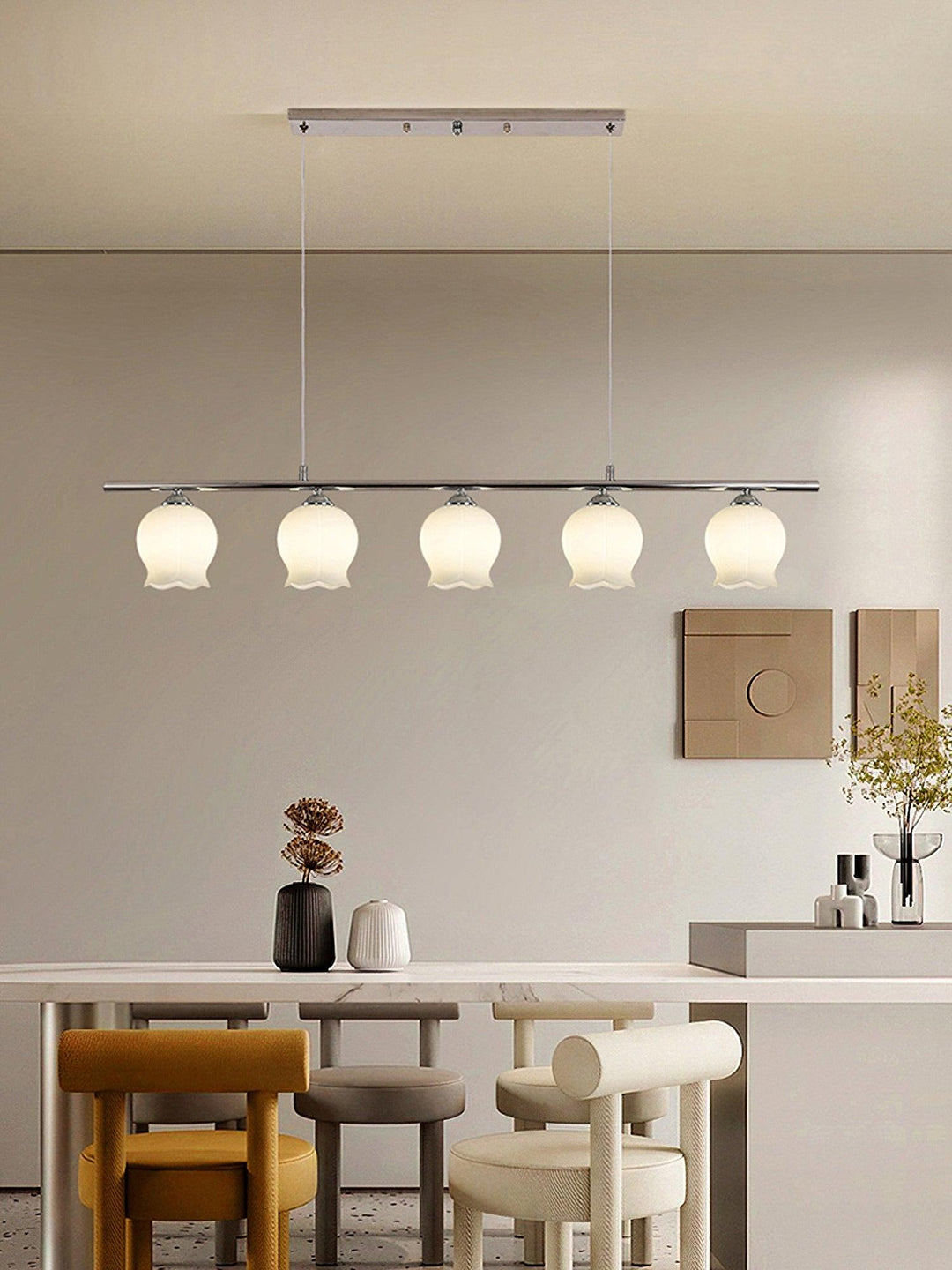 Evenara Suspension en Verre Floral Minimaliste Moderne - Neutralighting