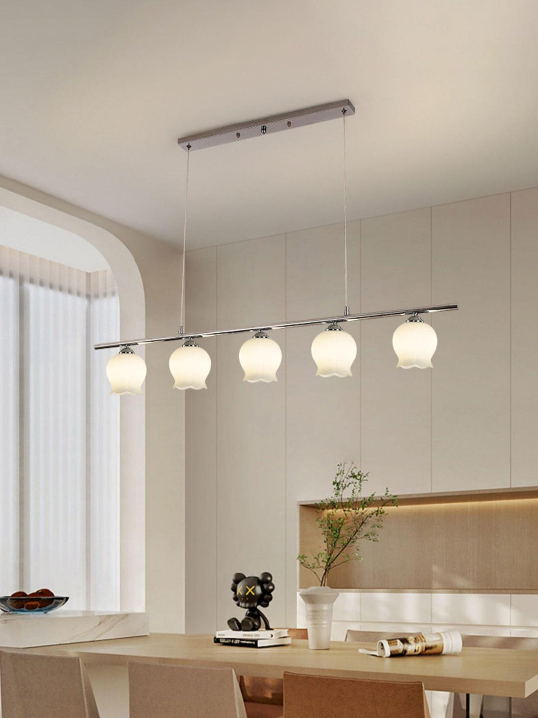Evenara Suspension en Verre Floral Minimaliste Moderne - Neutralighting