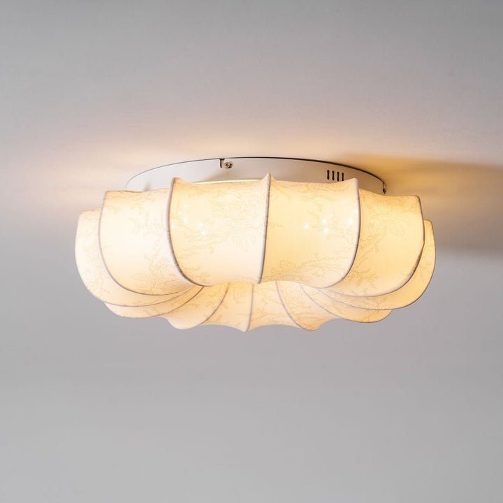 Vivaria Plafonnier en Tissu Art Nordique Premium - Neutralighting