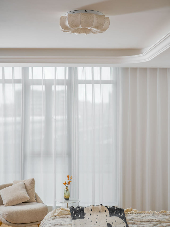 Vivaria Plafonnier en Tissu Art Nordique Premium - Neutralighting