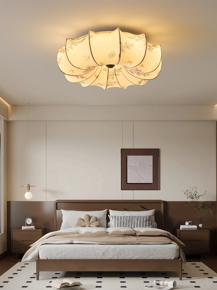 Vivaria Plafonnier en Tissu Art Nordique Premium - Neutralighting