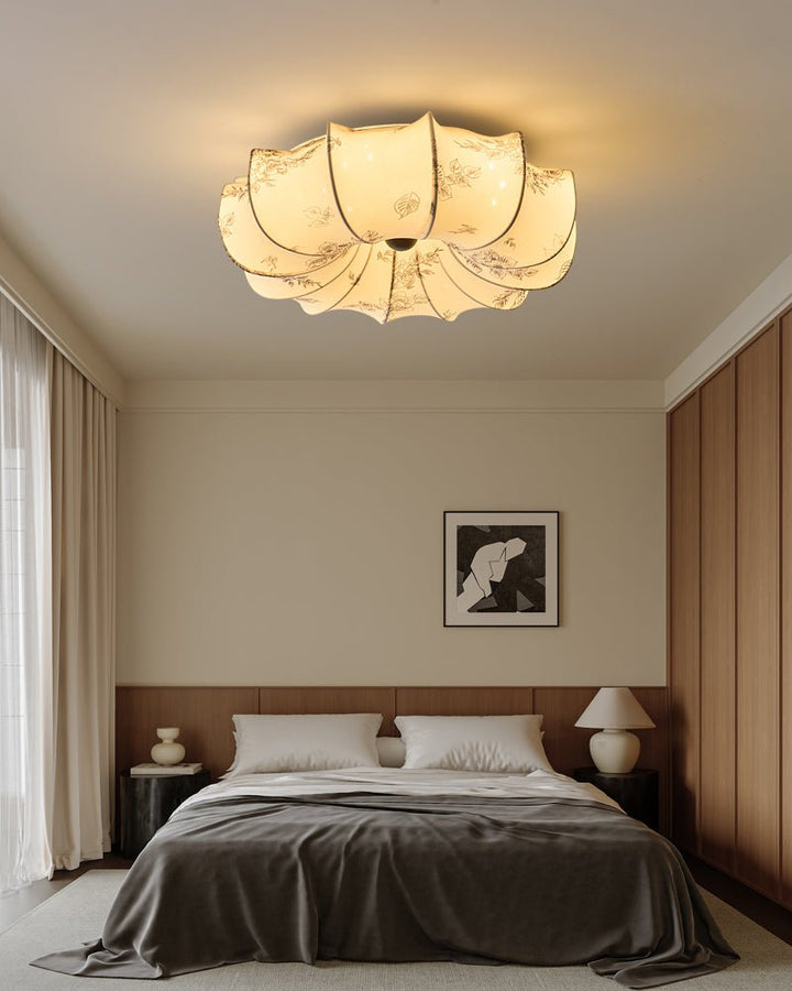 Vivaria Plafonnier en Tissu Art Nordique Premium - Neutralighting