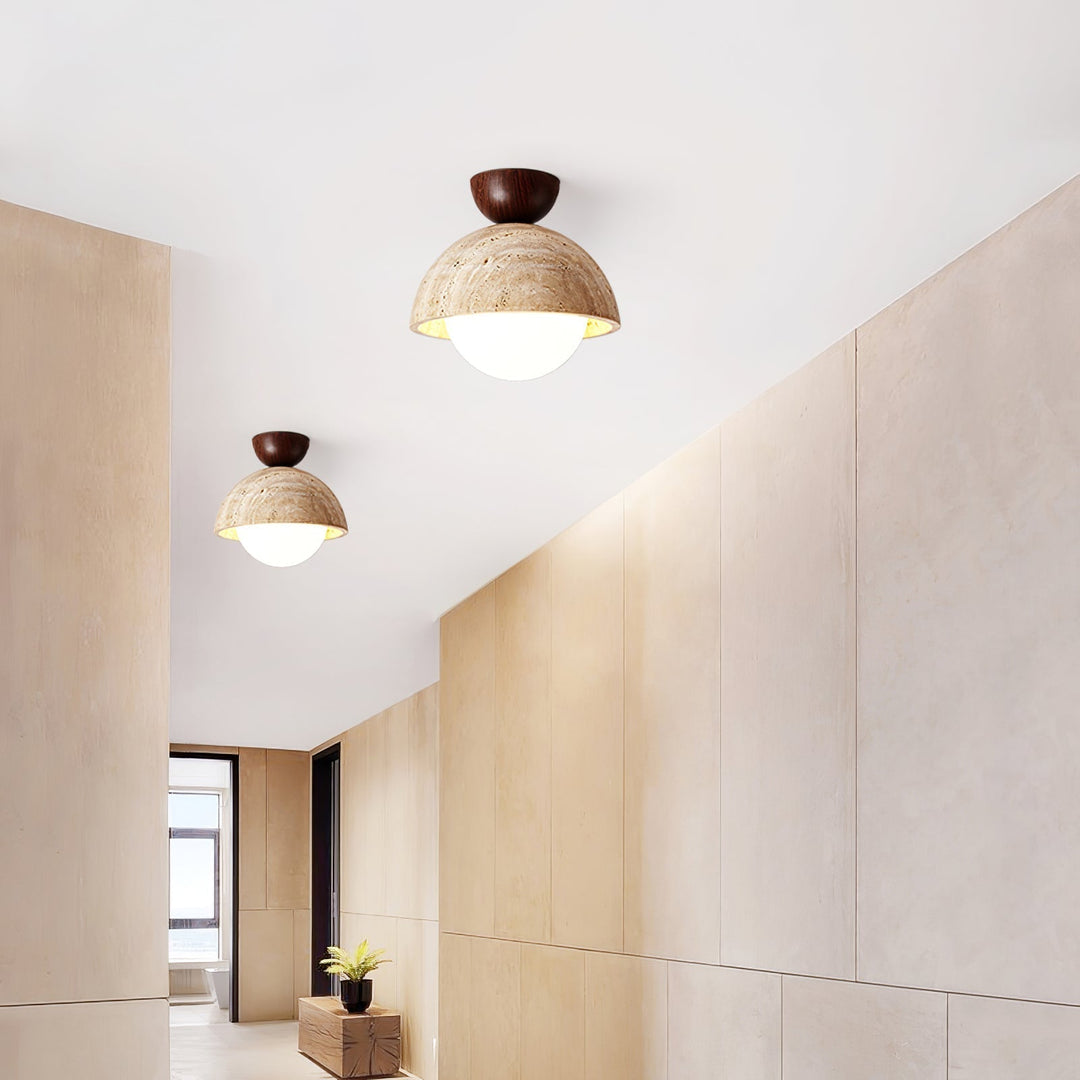 Solana Plafonnier Travertin - Neutralighting