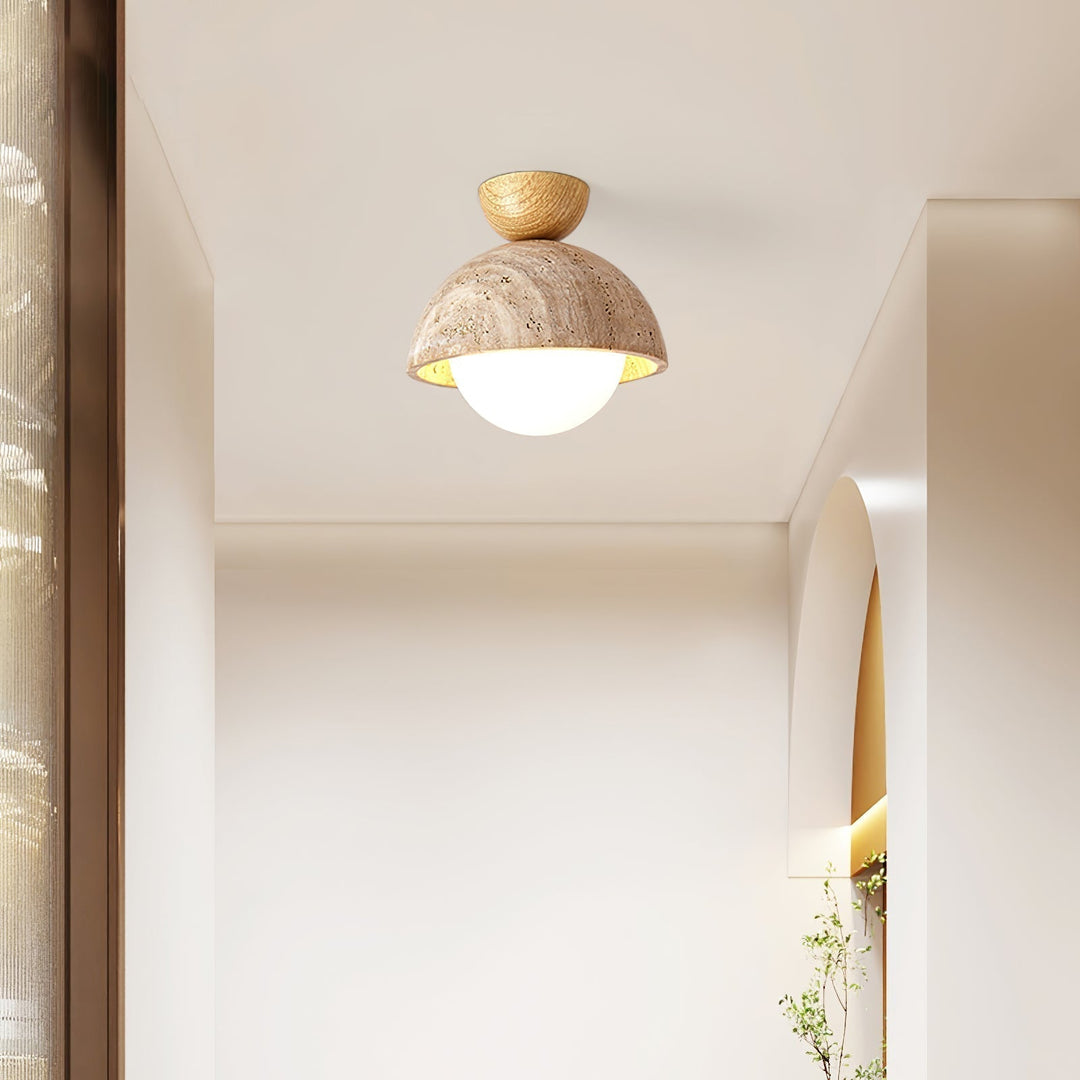 Solana Plafonnier Travertin - Neutralighting
