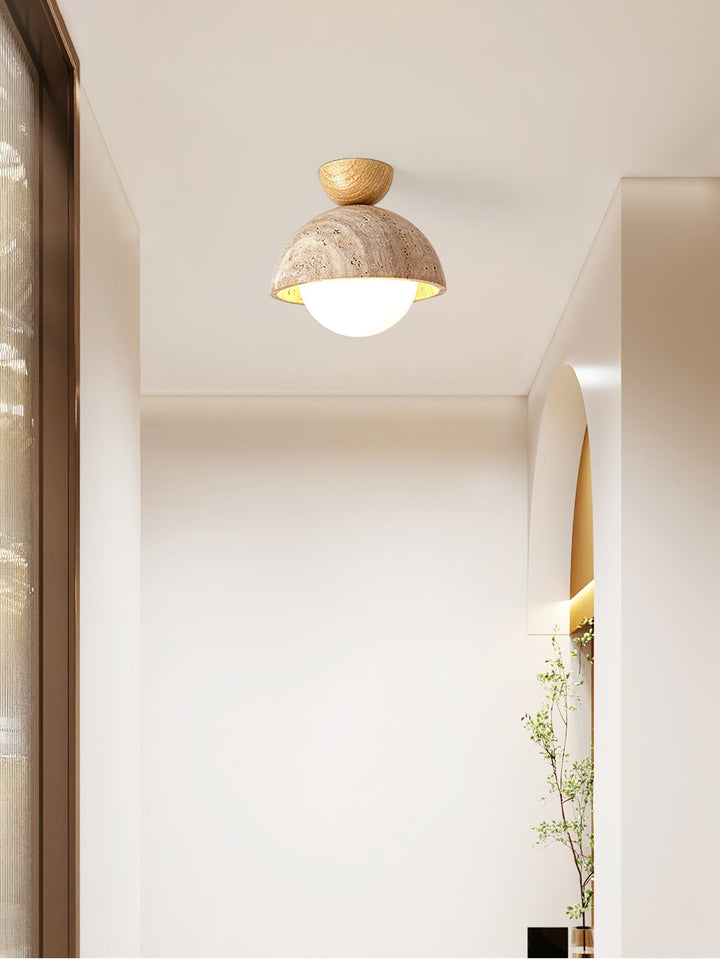 Solana Plafonnier Travertin - Neutralighting