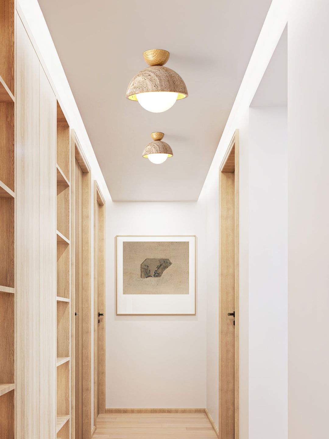 Solana Plafonnier Travertin - Neutralighting