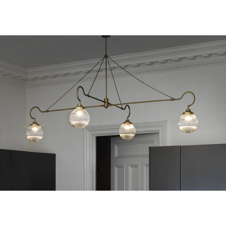 Vavenia Lustre Laiton Verre Moderne Minimaliste - Neutralighting