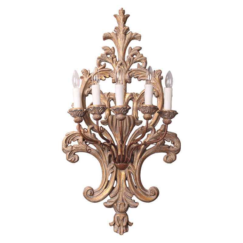 Lampe or en Bois – Design Contemporain