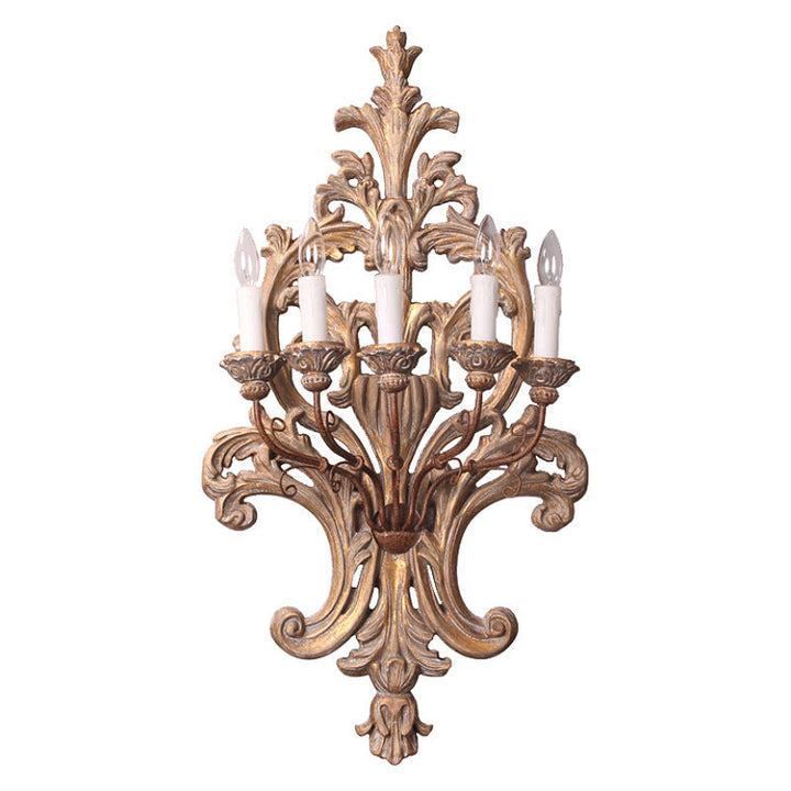 Ilzoror Applique Murale Bois Métal Vintage Industrielle - Neutralighting