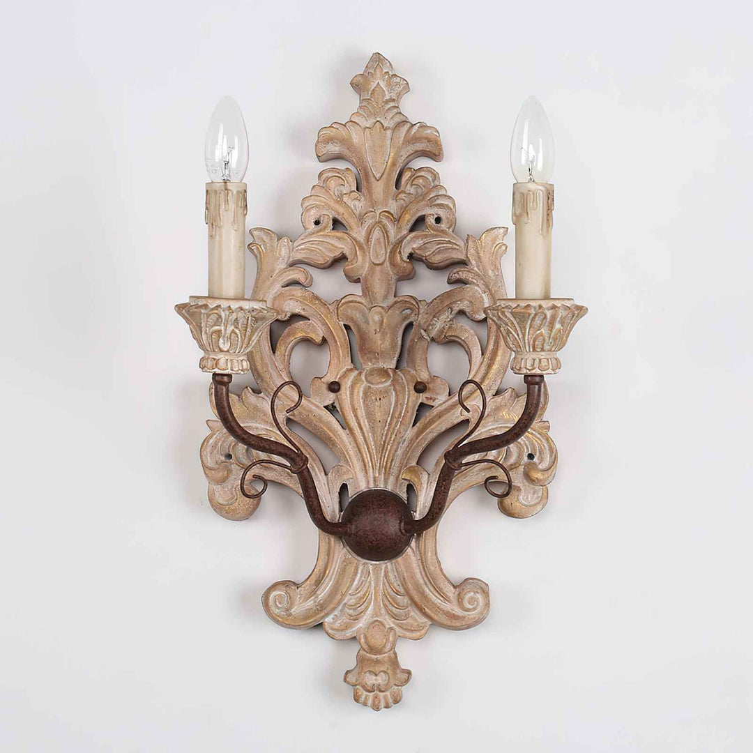 Lampe or en Bois – Design Contemporain