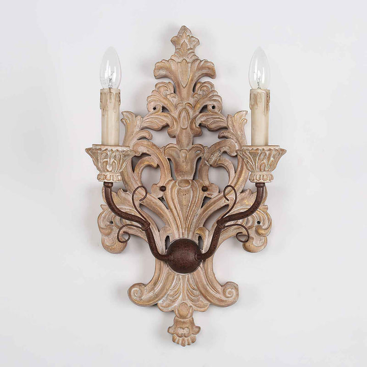 Lampe or en Bois – Design Contemporain