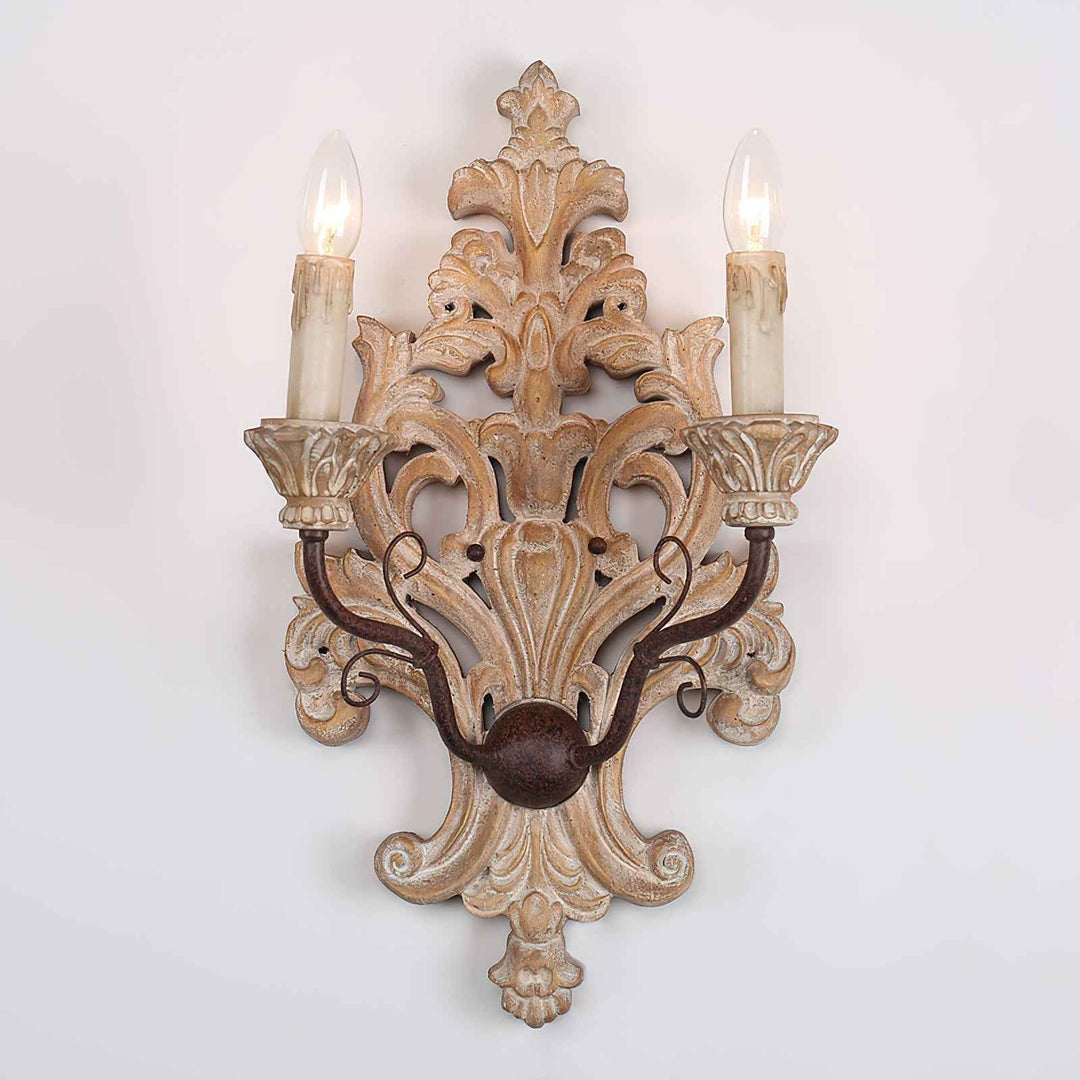Lampe or en Bois – Design Contemporain