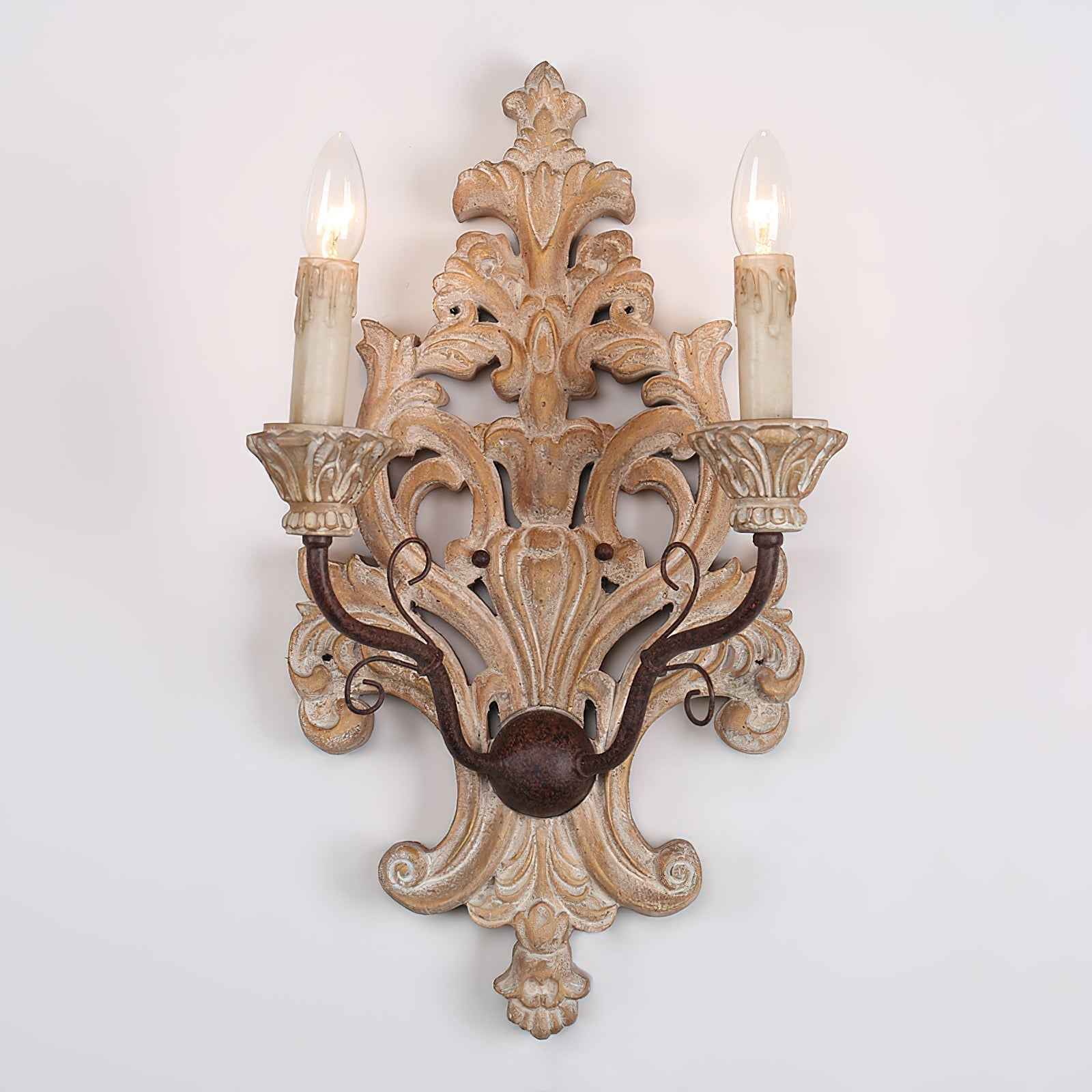 Lampe or en Bois – Design Contemporain