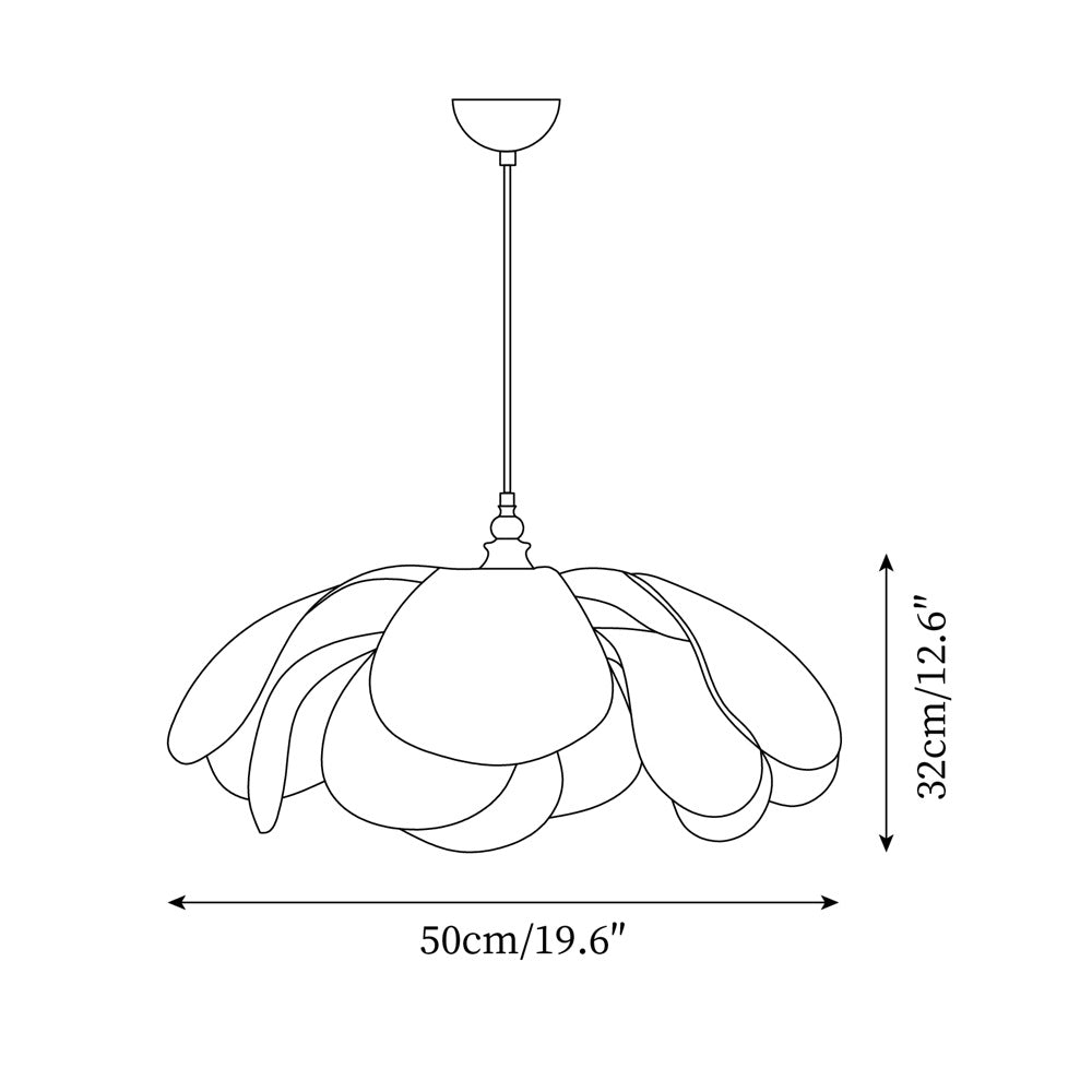 Savoy Lampe Pendentive Abat-jour en Tissu - Neutralighting