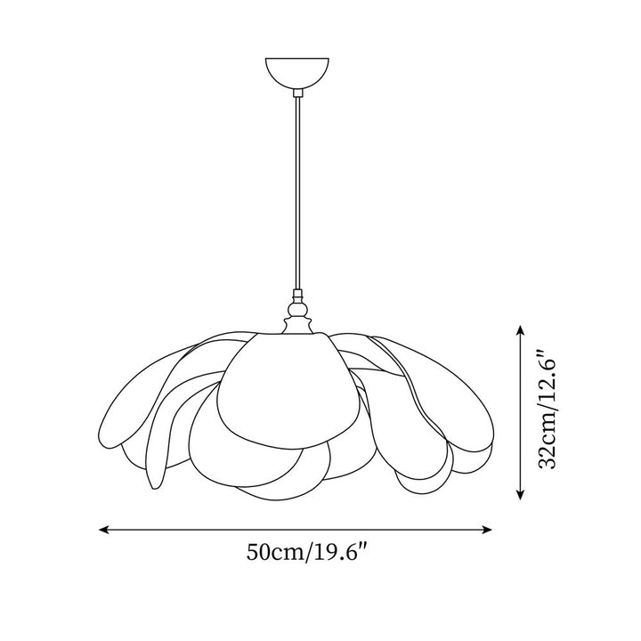 Savoy Lampe Pendentive Abat-jour en Tissu - Neutralighting