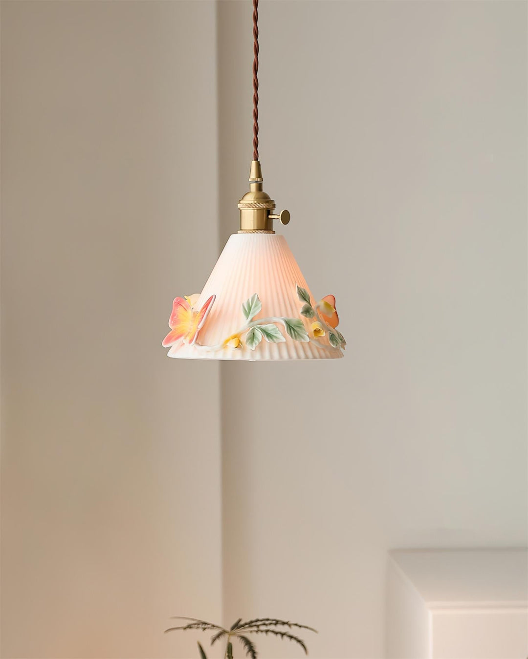 Florynna Lampe Pendante Élégance Fleur Pliée - Neutralighting