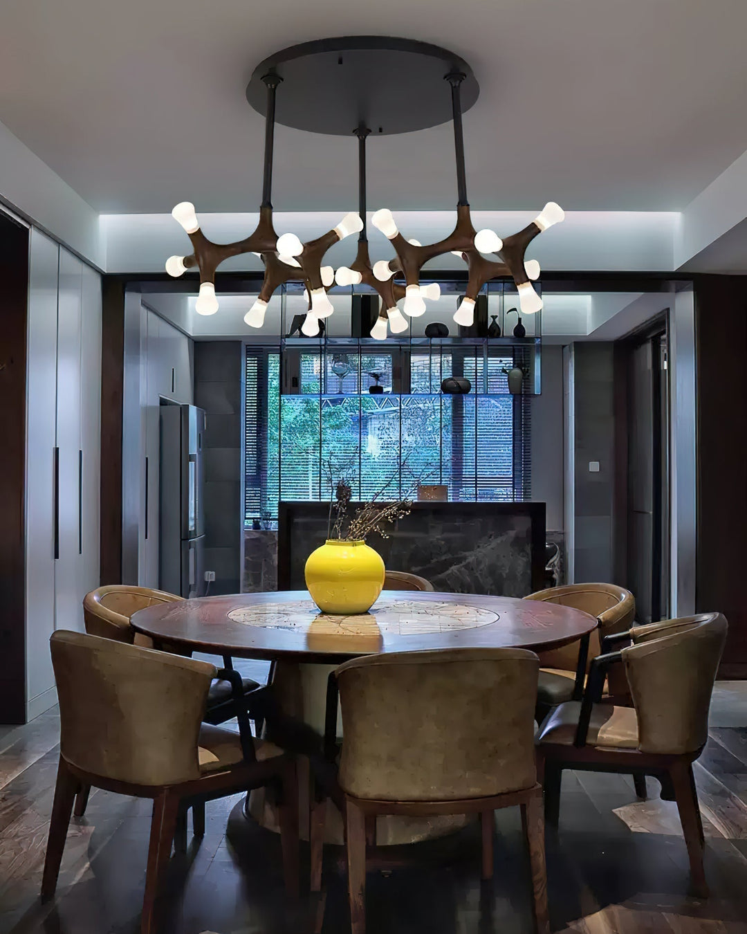 Mynorila Suspension Bois Design Branche - Neutralighting