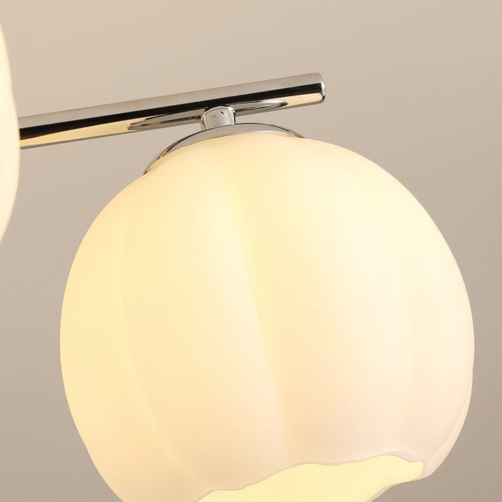 Ezoror Plafonnier Verre Bourgeons Fleur Art Nordique - Neutralighting