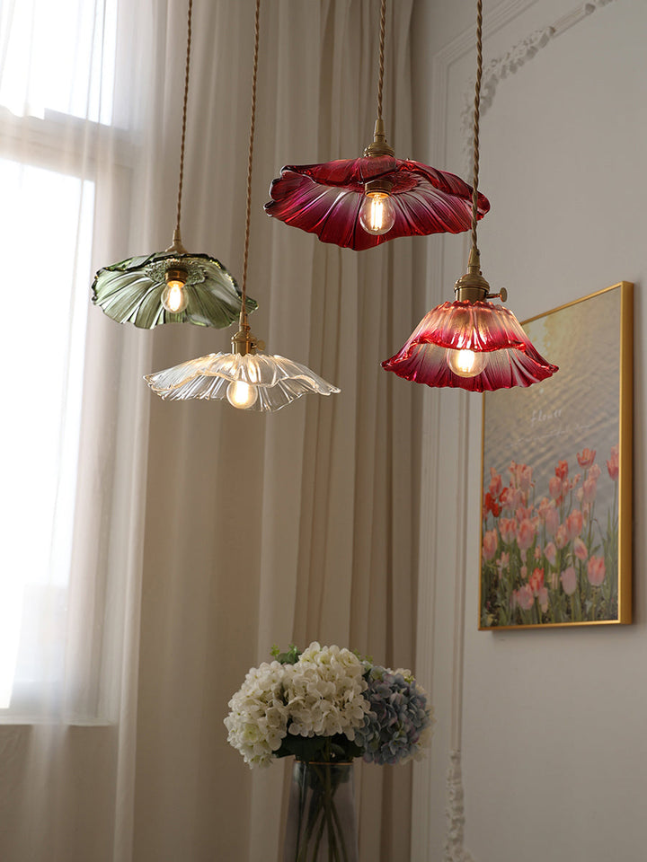 Aurvarira Suspension Art Laiton Verre Moderne Minimaliste - Neutralighting