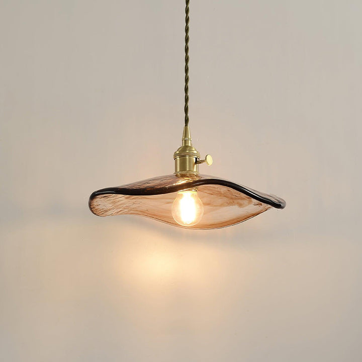 Utalira Lampe Pendante Moderne en Laiton et Verre - Neutralighting