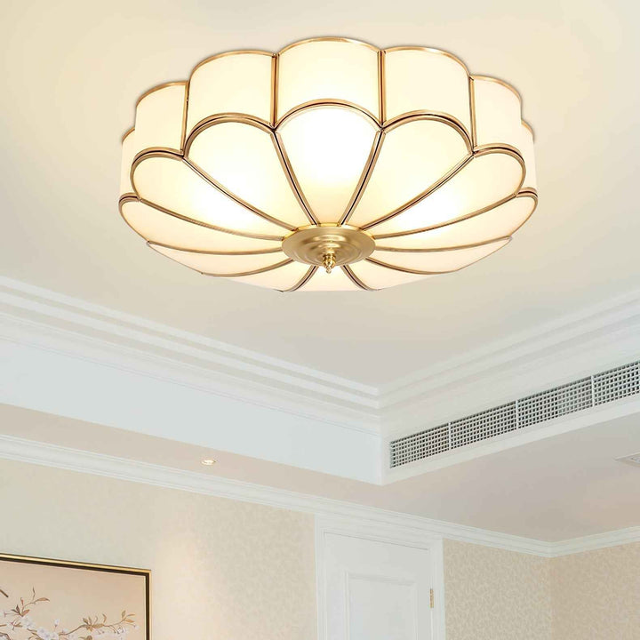 Lampe Viraean en Laiton – Design Contemporain