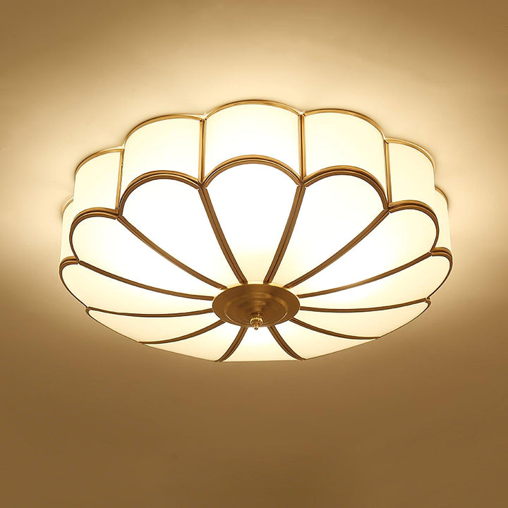 Ulira Plafonnier Design Fleur Verre - Neutralighting