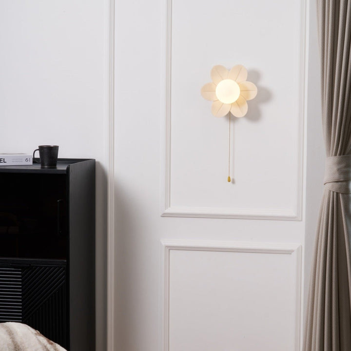 Acroma Nordic Art Fleurs Résine Applique Murale - Neutralighting