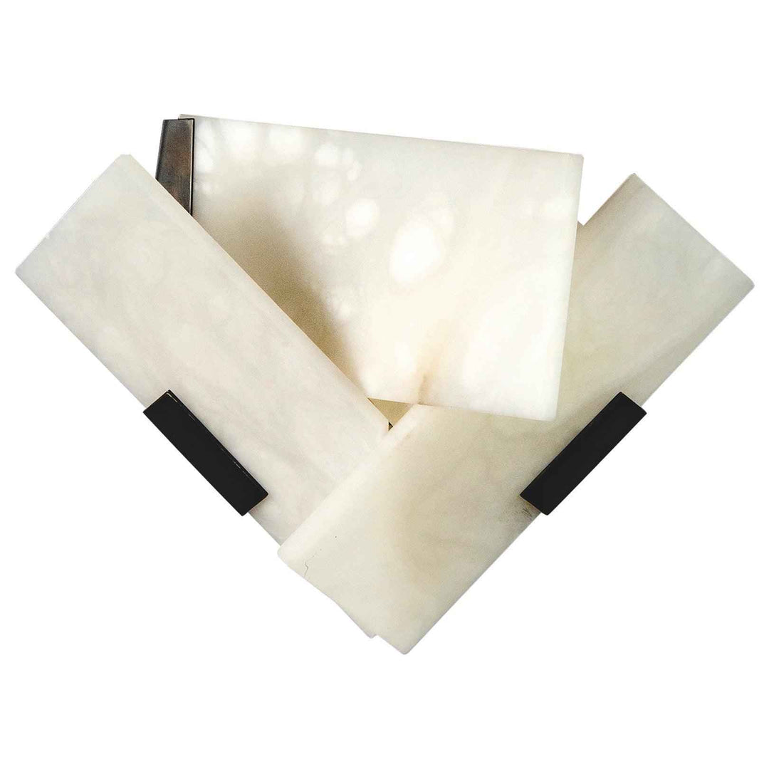 Irene Métal 26cm Blanc LED