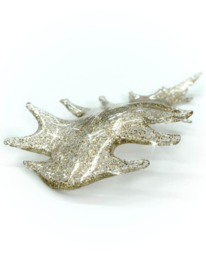 Cosolion Lustre en Verre Clair Ambre en Forme d&