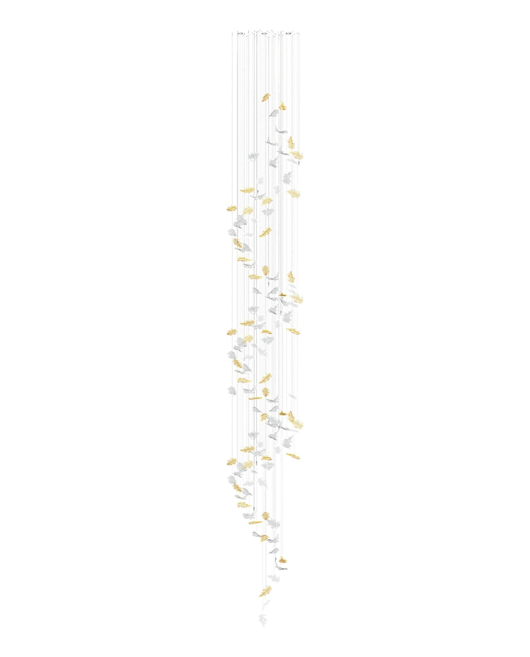 Cosolion Lustre en Verre Clair Ambre en Forme d&