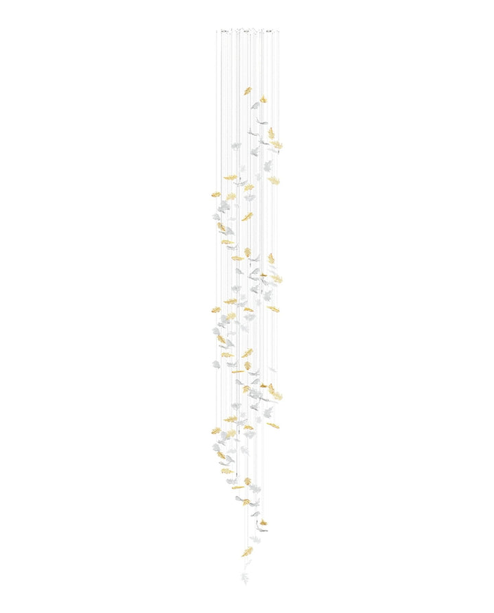 Cosolion Lustre en Verre Clair Ambre en Forme d&