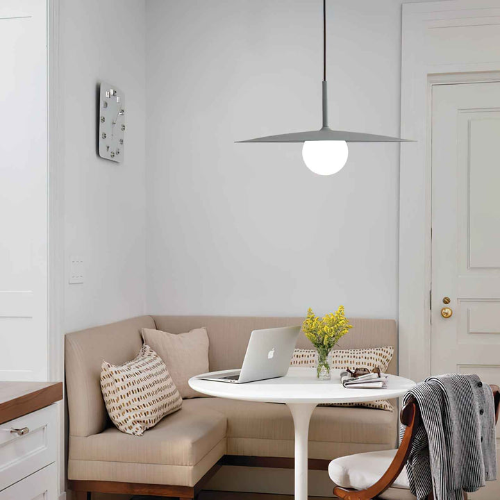 Lustra Suspension Lampe Abat-jour Plat pour Salon - Neutralighting