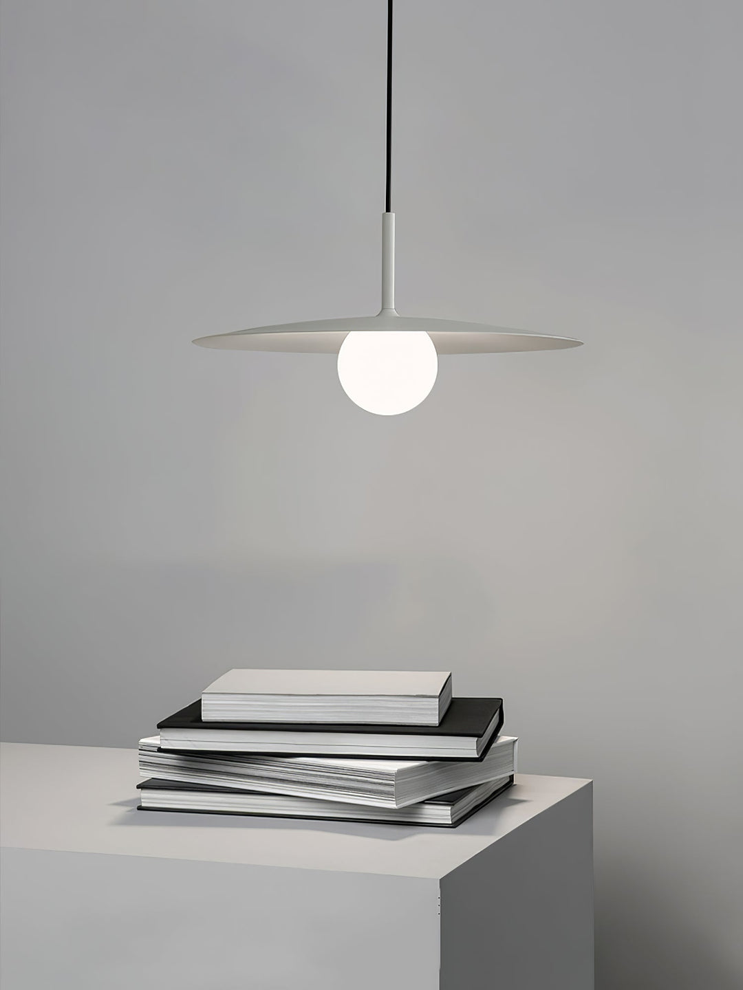 Lustra Suspension Lampe Abat-jour Plat pour Salon - Neutralighting
