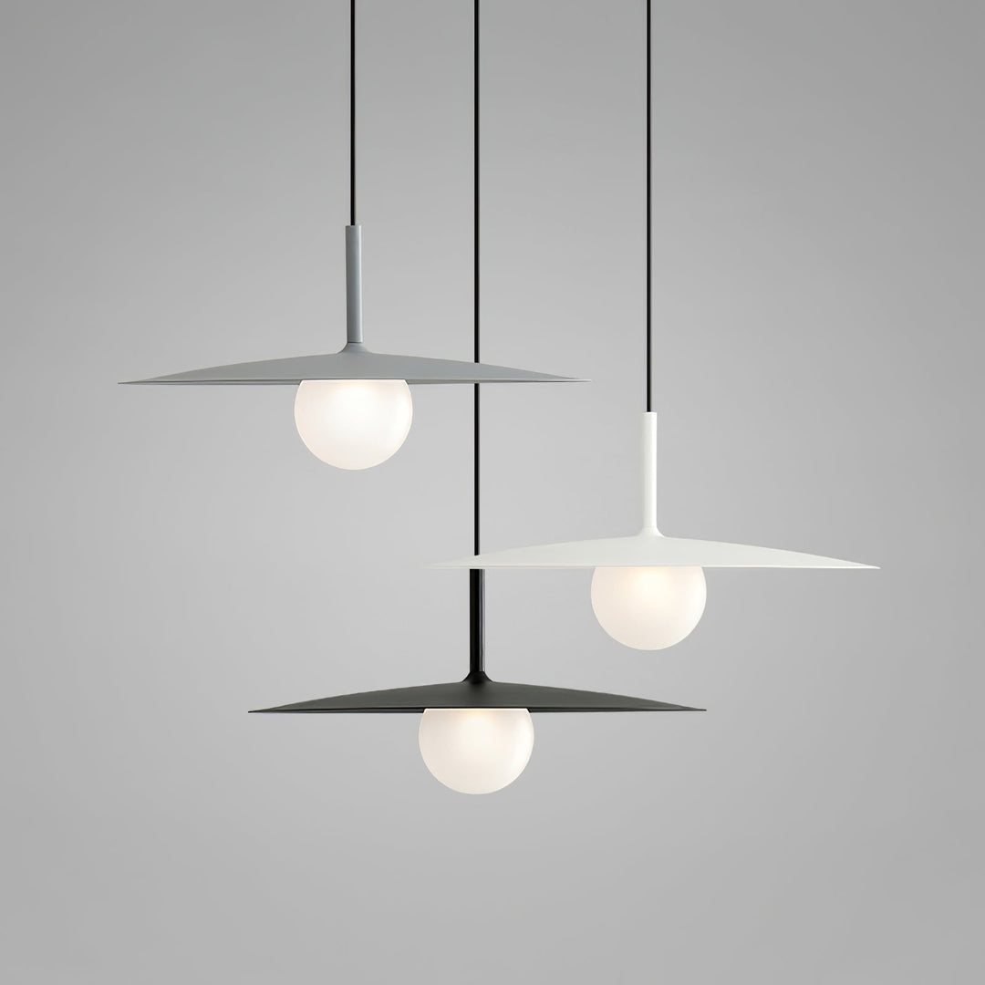 Lustra Suspension Lampe Abat-jour Plat pour Salon - Neutralighting