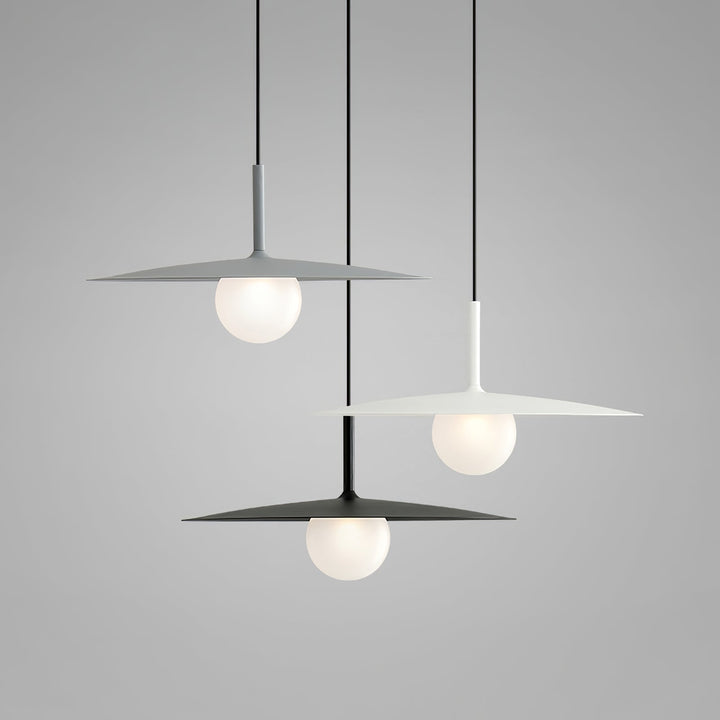 Lustra Suspension Lampe Abat-jour Plat pour Salon - Neutralighting