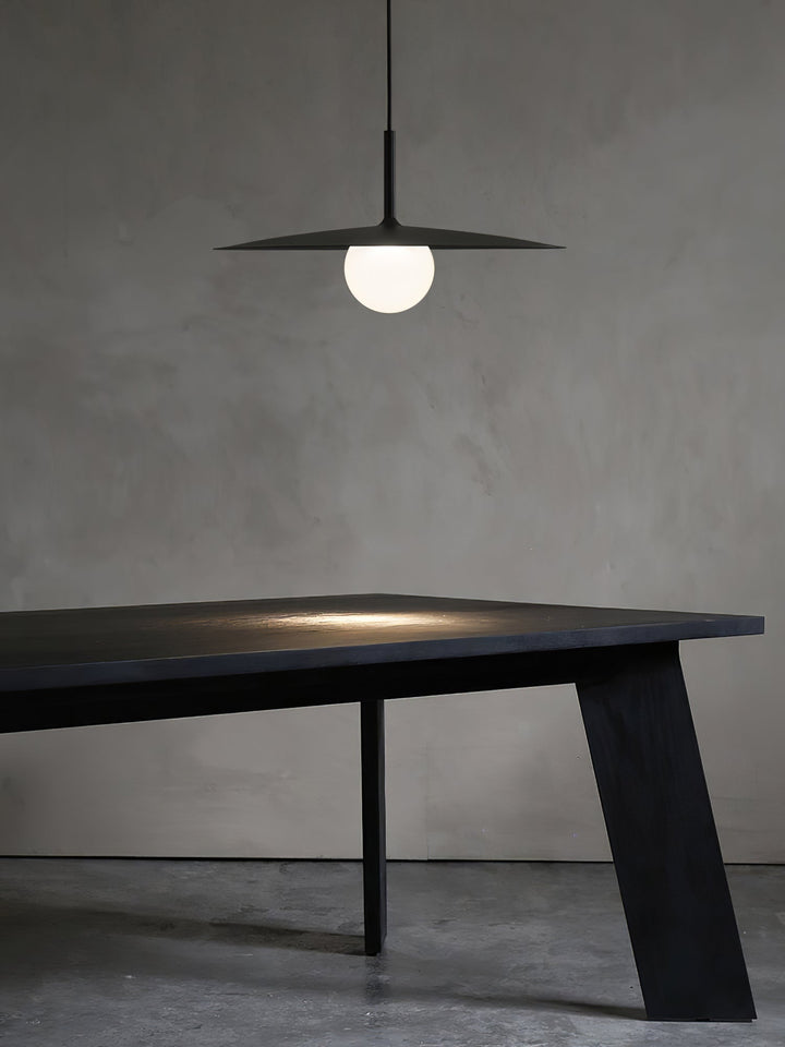 Lustra Suspension Lampe Abat-jour Plat pour Salon - Neutralighting