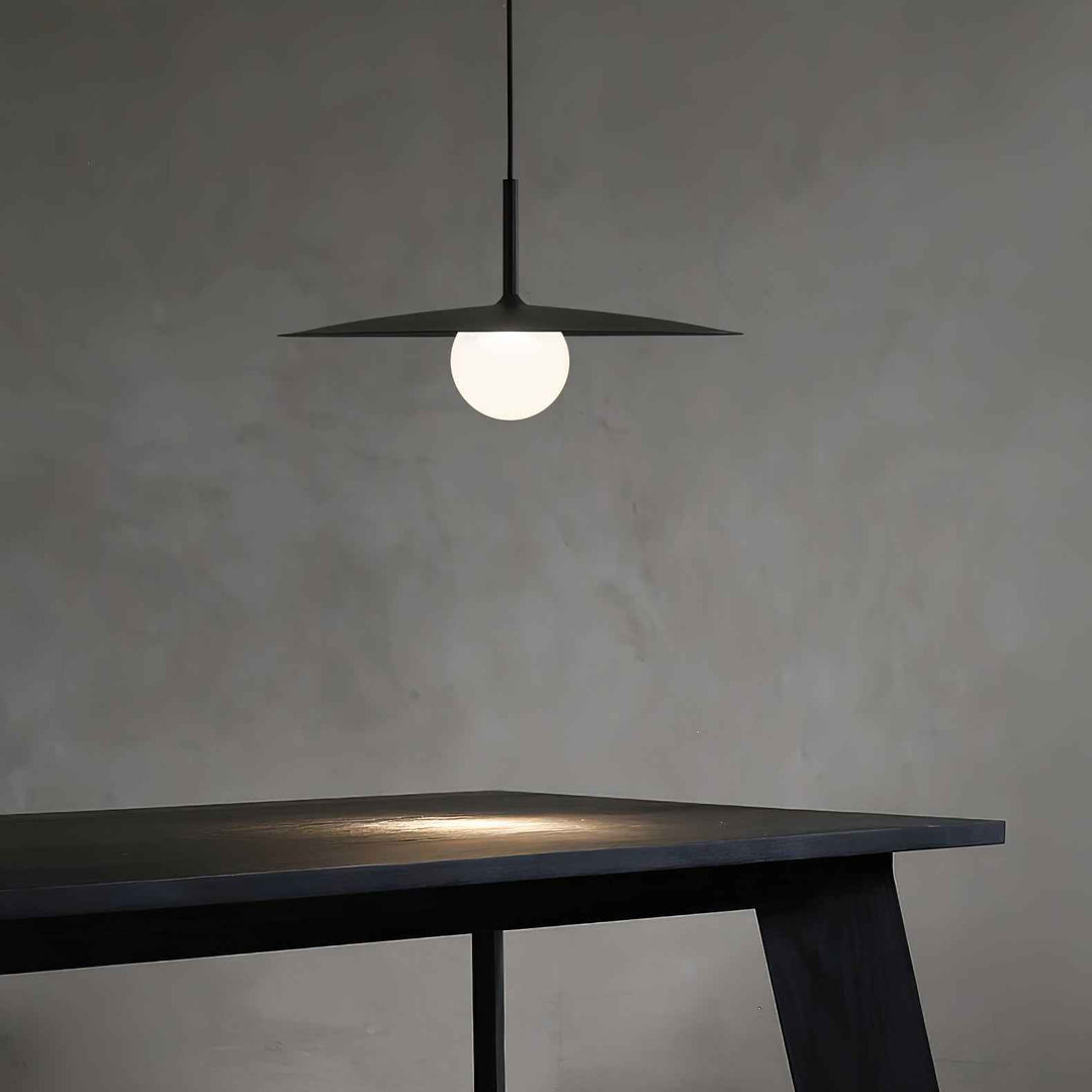 Lustra Suspension Lampe Abat-jour Plat pour Salon - Neutralighting