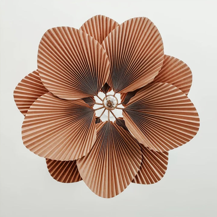 Lyra Suspension Lotus en Papier à Feuille Pliée - Neutralighting